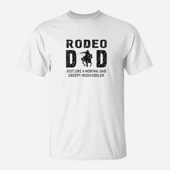 Mens Rodeo Dad Gifts For Father Men T-Shirt - Seseable