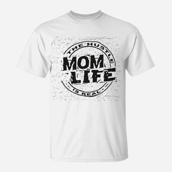 Mom Life Women Mom Life Is Ruff T-Shirt - Seseable