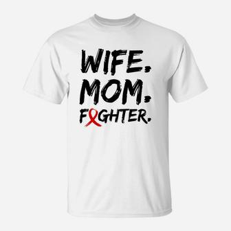 Mom Wife Fighter T-Shirt - Seseable