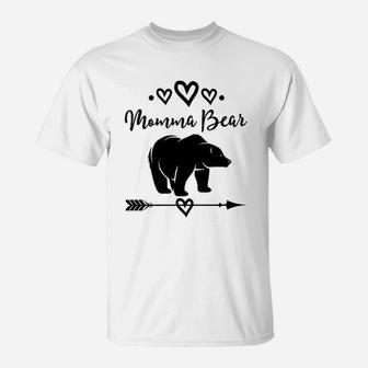 Momma Bear T Gift T-Shirt - Seseable