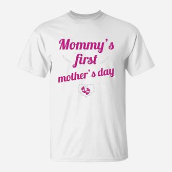 Mommys First Mothers Day T-Shirt - Seseable