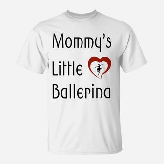 Mommys Little Ballerina T-Shirt - Seseable