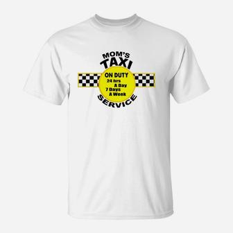 Mom's Taxi Service T-Shirt - Seseable