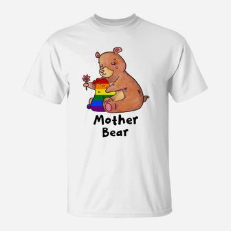 Mother Bear Proud Gay T-Shirt - Seseable