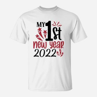 My 1st New Year 2022 First New Years Gift for Boy Girl T-Shirt - Seseable