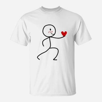 My Heart Belongs To You Couple Romantic Gifts For Couples T-Shirt - Seseable