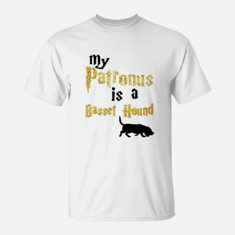 My Patronus Is A Basset Hound Basset Hound T-Shirt - Seseable