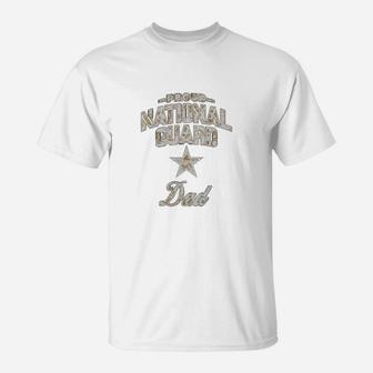 National Guard Dad For Men T-Shirt - Seseable