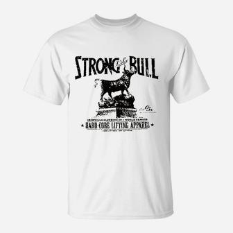 Next Level Strong Like Bull Powerlifting Blend T-Shirt - Seseable