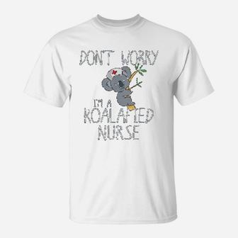Nurse Gifts Koala Koalafied Nursing Qualified T-Shirt - Seseable
