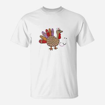 Nurse Thanksgiving Turkey November, nurse gifts T-Shirt - Seseable
