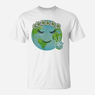 Official Flower Crown Mother Earth T-Shirt - Seseable