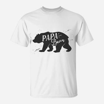 Papa Bear Basic T-Shirt - Seseable