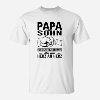 Papa Und Sohn Aber Immer T-Shirt - Seseable