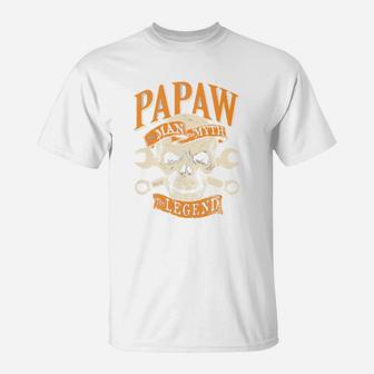 Papaw-legends, best christmas gifts for dad T-Shirt - Seseable