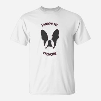 Pardon My Frenchie French Bulldog T-Shirt - Seseable