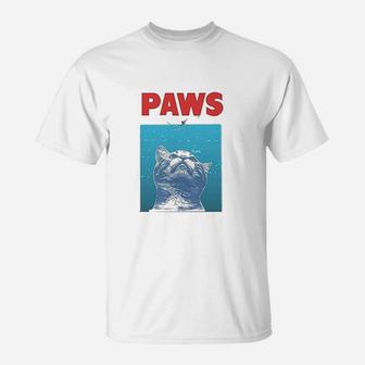 Paws Funny Cat For Cat Lovers T-Shirt | Seseable CA