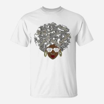 Powerful Roots Black History Month African I Love My Roots T-Shirt - Seseable