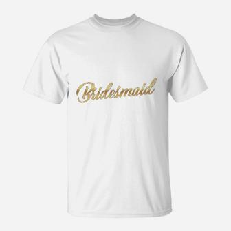 Promotion Beyond Wedding Party Bridesmaid T-Shirt - Seseable