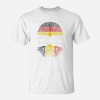 Radialfarbverlauf Baum T-Shirt, Farbenfrohes Design Unisex Tee - Seseable
