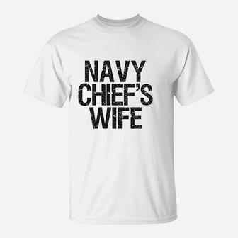 Rearguard Designs Navy Chiefs Wife T-Shirt - Seseable