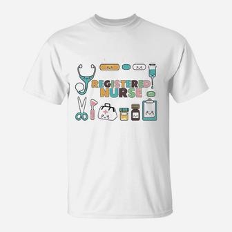 Registered Nurse Rn Stuffs T-Shirt - Seseable