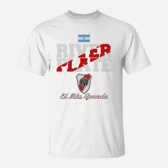 River Plate Buenos Aires Argentina Tshirt T-Shirt - Seseable