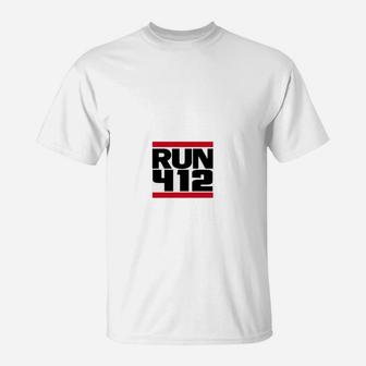 Run 412 Pittsburgh T-Shirt - Seseable