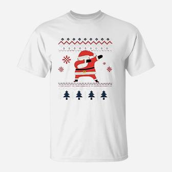 Santa Claus Dabbing Christmas T-Shirt | Seseable UK