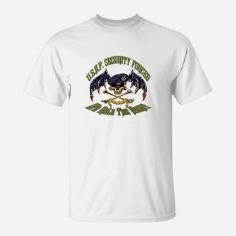 Security Forces Carpe Noctum Air Force T-Shirt - Seseable