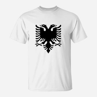 Shqiponja Der Albanische Adler T-Shirt - Seseable
