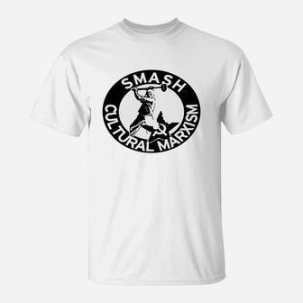 Smash Cultural Marxism T-Shirt - Seseable