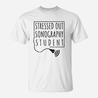 Sonographer Ultrasound Tech Technician Graduation Gift T-Shirt - Seseable