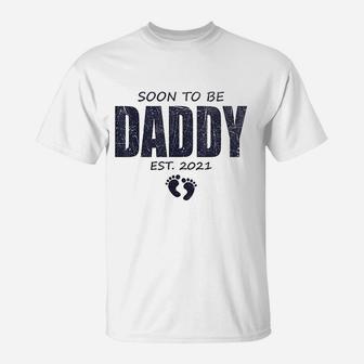 Soon To Be Daddy Again, dad birthday gifts T-Shirt - Seseable