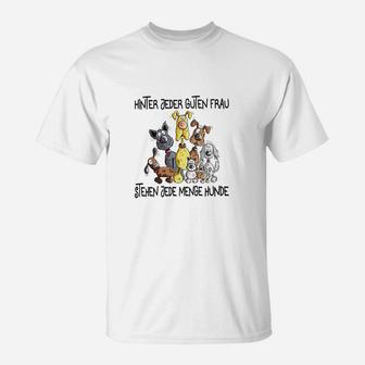 Stehen Jede Menge Hunde T-Shirt - Seseable