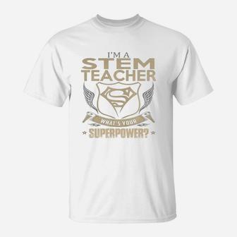 Stem Teacher T-Shirt - Seseable