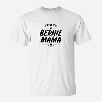 Stolze Bernie Bernhardiner Hund Spruch T-Shirt - Seseable
