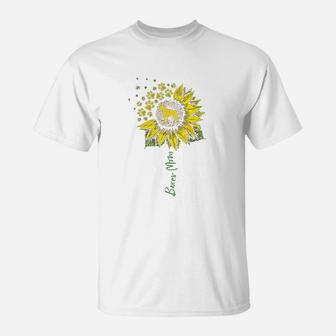 Sunflower Boxer Dog T-Shirt - Seseable