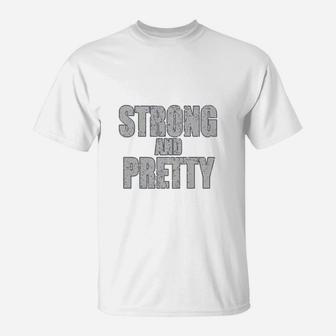 Sunkers Strong And Pretty T-Shirt - Seseable