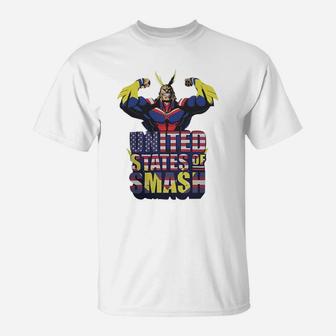 Super Smash United States Of Smash T-Shirt - Seseable