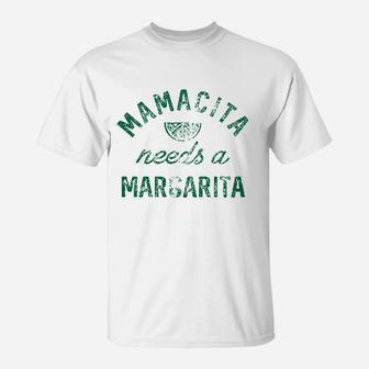 Tank Mamacita Needs A Margarita Funny Cinco De Mayo Tequila T-Shirt - Seseable