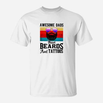 Tattoo Awesome Dads Classic T-Shirt - Seseable