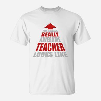 Teachers Are Awesome T-Shirt - Seseable