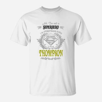 Thompson Superhero Thompson T-Shirt - Seseable