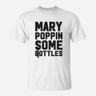 Thread Tank Mary Poppin Bottles Relaxed Heather Grey T-Shirt | Seseable CA