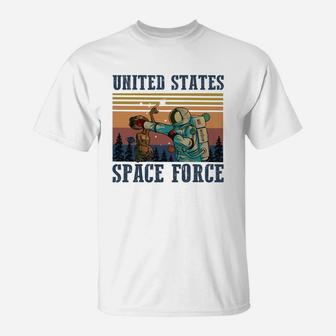 United States Space Force Vintage Shirt T-Shirt - Seseable