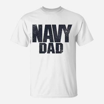 Us Navy Dad For Fathers Day, best christmas gifts for dad T-Shirt - Seseable