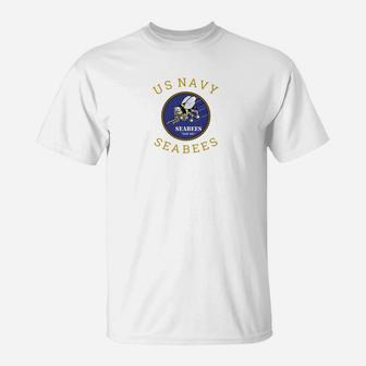 Us Navy Seabee Us Seabees Veteran Gift T-Shirt - Seseable