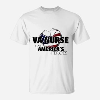 Va Nurse Caring For America T-Shirt - Seseable