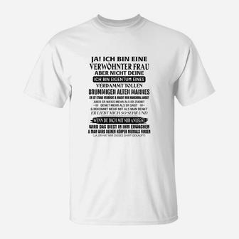 Valentinstag T-Shirt für Ehefrau, Liebevolles Geburtstagsgeschenk - Seseable